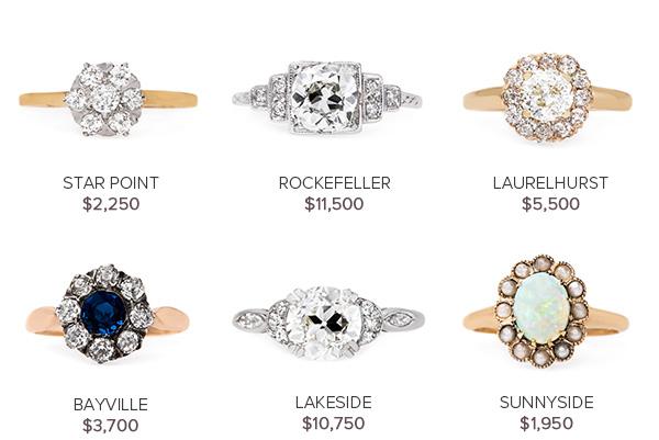 Vintage Engagement Rings August 9