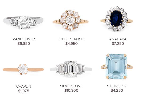 Vintage Engagement Ring August 16