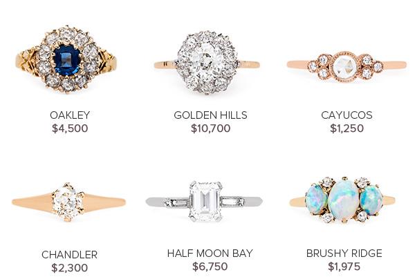 Vintage Engagement Rings August 23