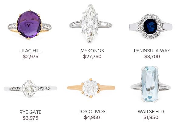 Vintage Engagement Rings September 13