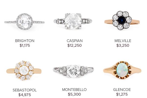 Vintage Engagement Rings September 6