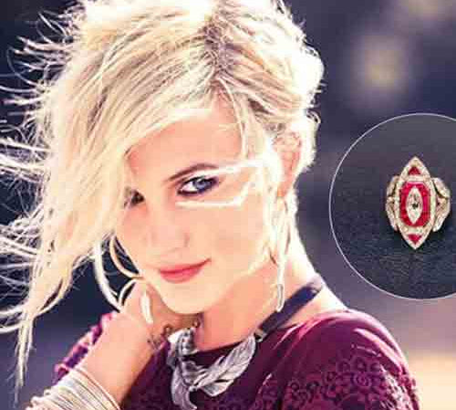 Celebrity Engagement Rings: Ashlee Simpson