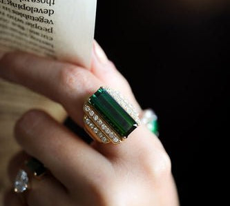Show Your Shimmer with Silver Cocktail Rings