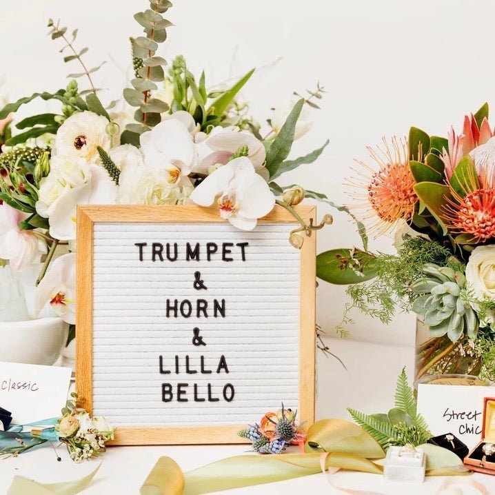 Trumpet & Horn | Lilla Bello wedding flowers