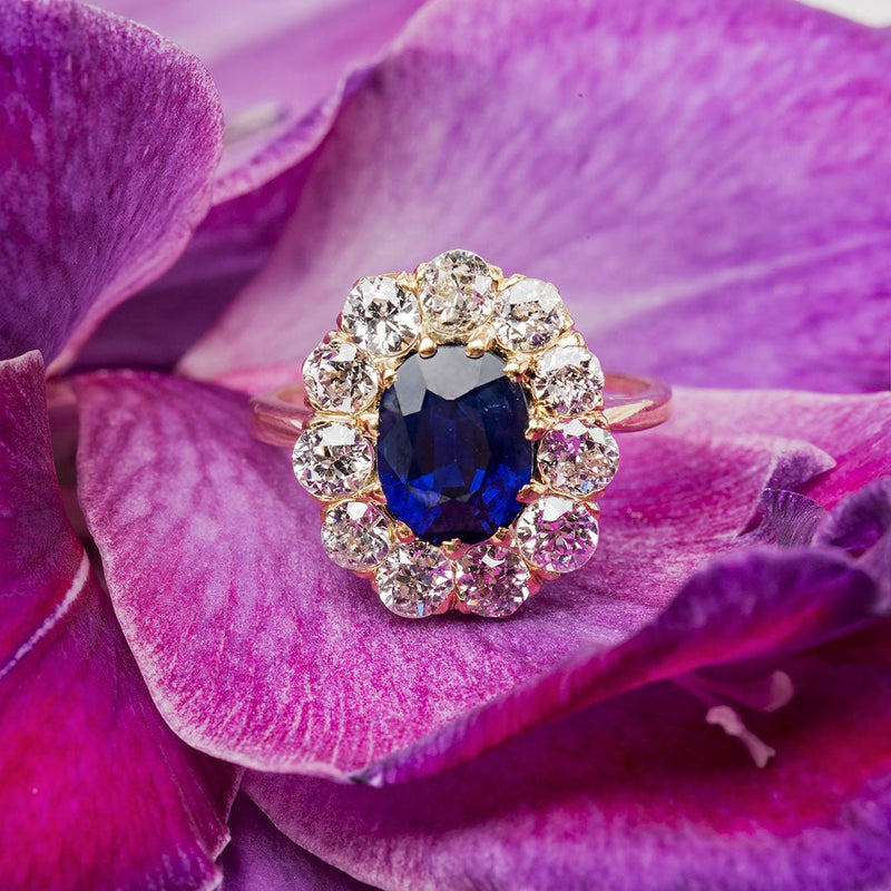 Vintage Sapphire Engagement Rings