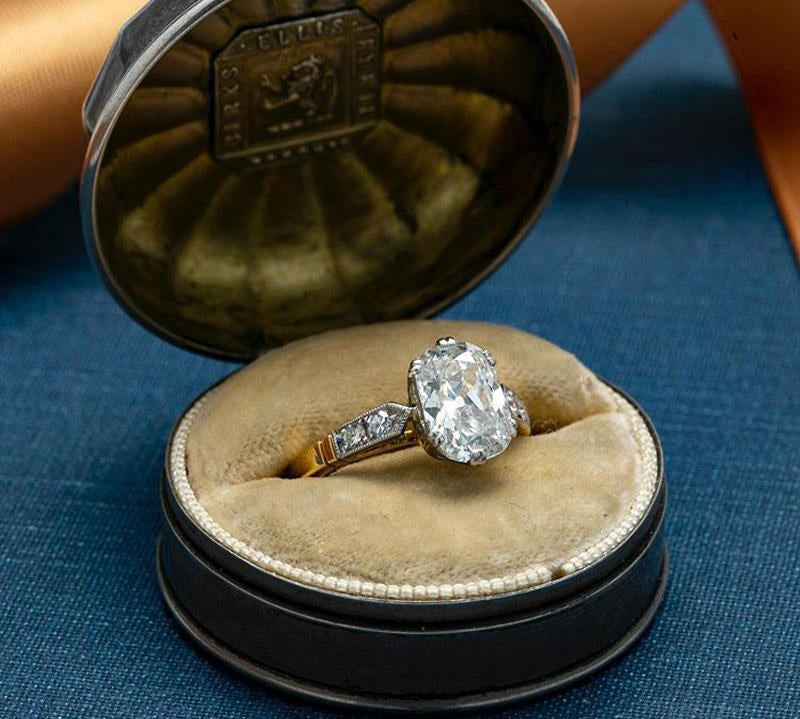 4Cs of Vintage Diamonds