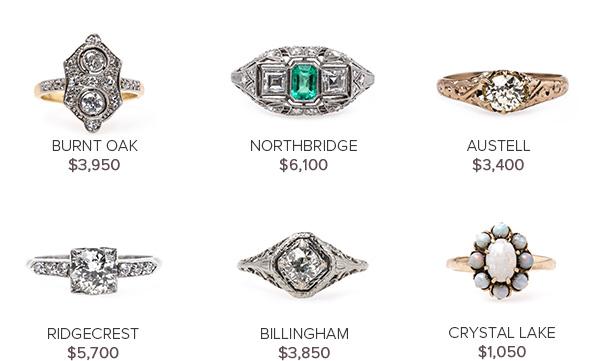 Vintage Engagement Rings February 17