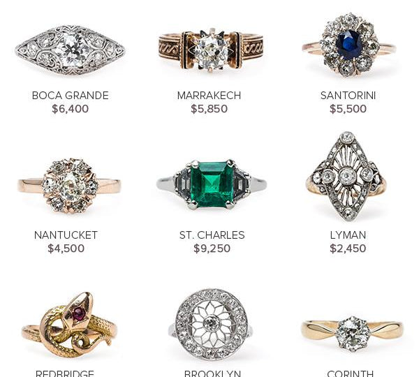 Vintage Engagement Rings February 24