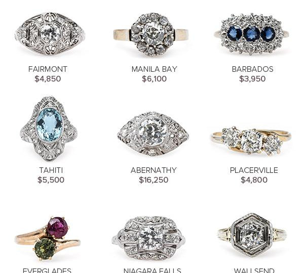 Vintage Engagement Rings April 21