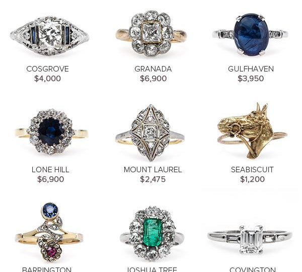 Vintage Engagement Rings April 7