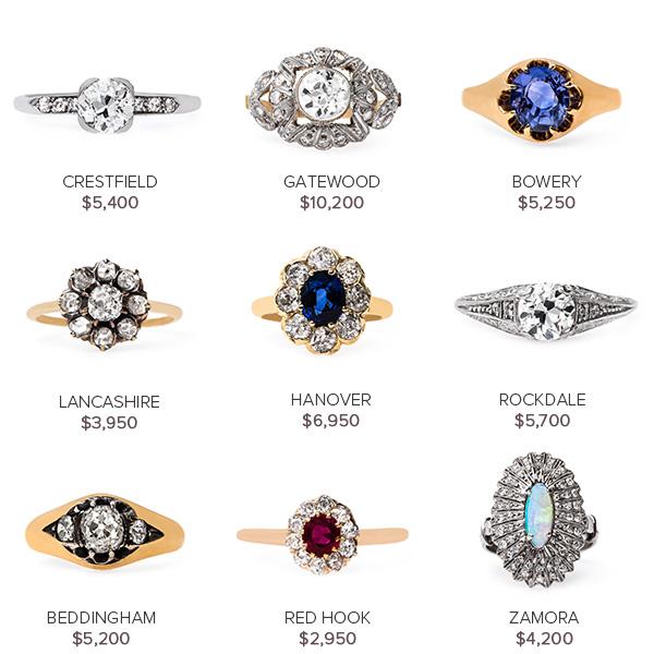 Vintage Engagement Rings December 8