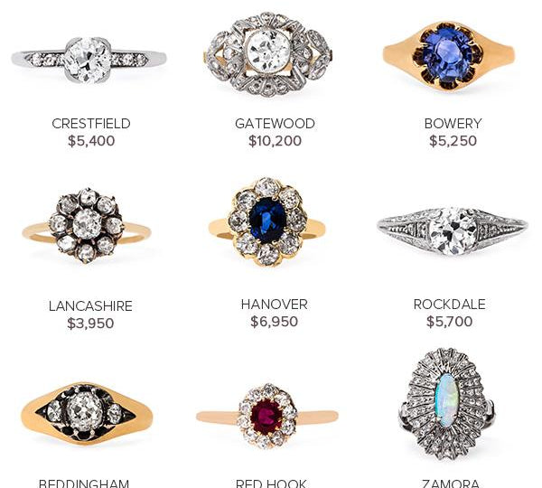Vintage Engagement Rings December 8