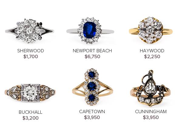 Vintage Engagement Rings December 22