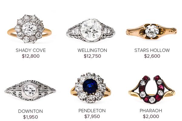Vintage Engagement Rings January 19