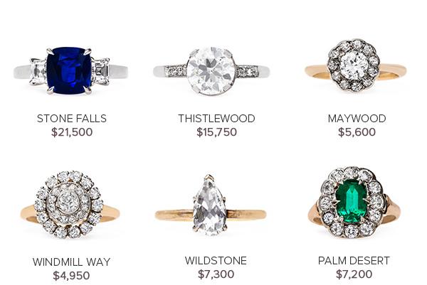 Vintage Engagement Rings: March 1
