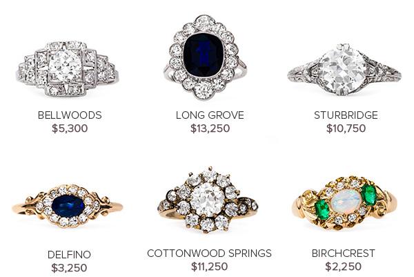 Vintage Engagement Rings March 8