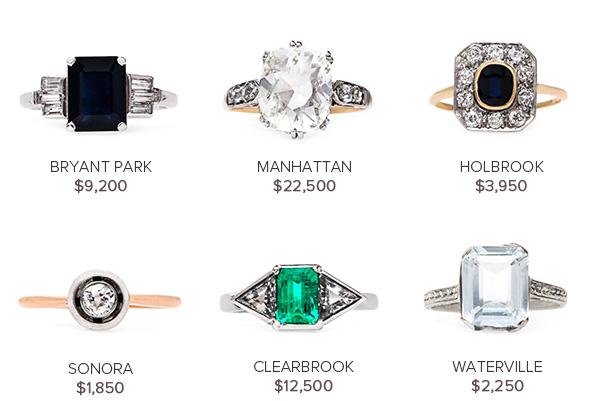 Vintage Engagement Rings March 15