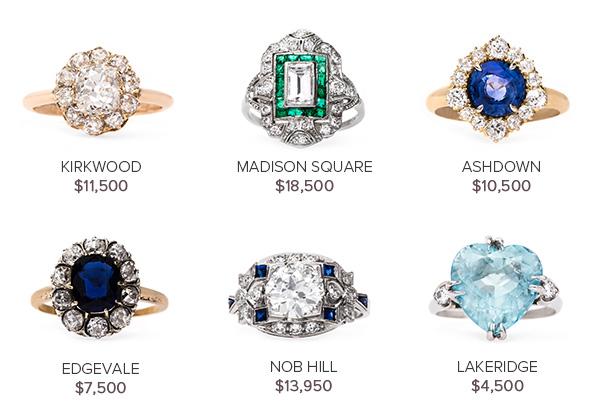 Vintage Engagement Rings March 22