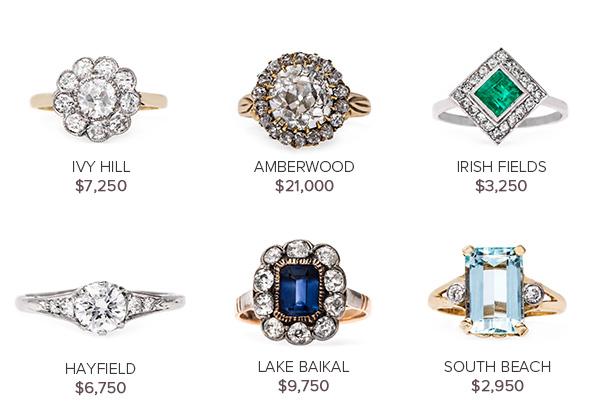 Vintage Engagement Rings March 29