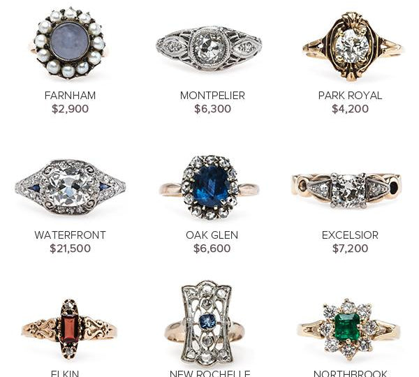 Vintage Engagement Rings March 31