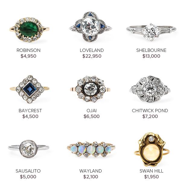 Vintage Engagement Rings May 19