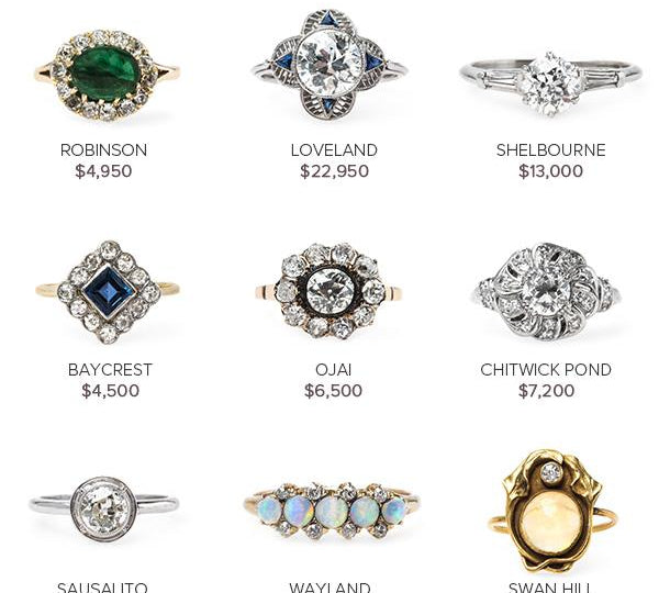 Vintage Engagement Rings May 19