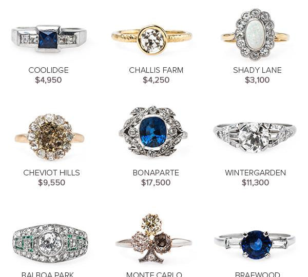 Vintage Engagement Rings May 26