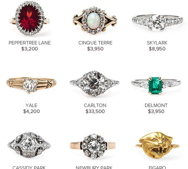 Vintage Engagement Rings May 5