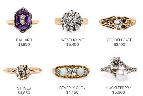 Vintage Engagement Rings September 8