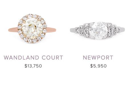 Vintage Engagement Rings February 14