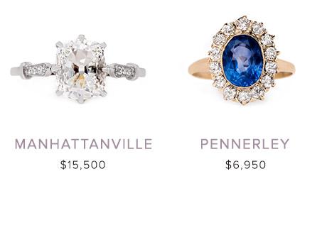 Vintage Engagement Rings: November 1