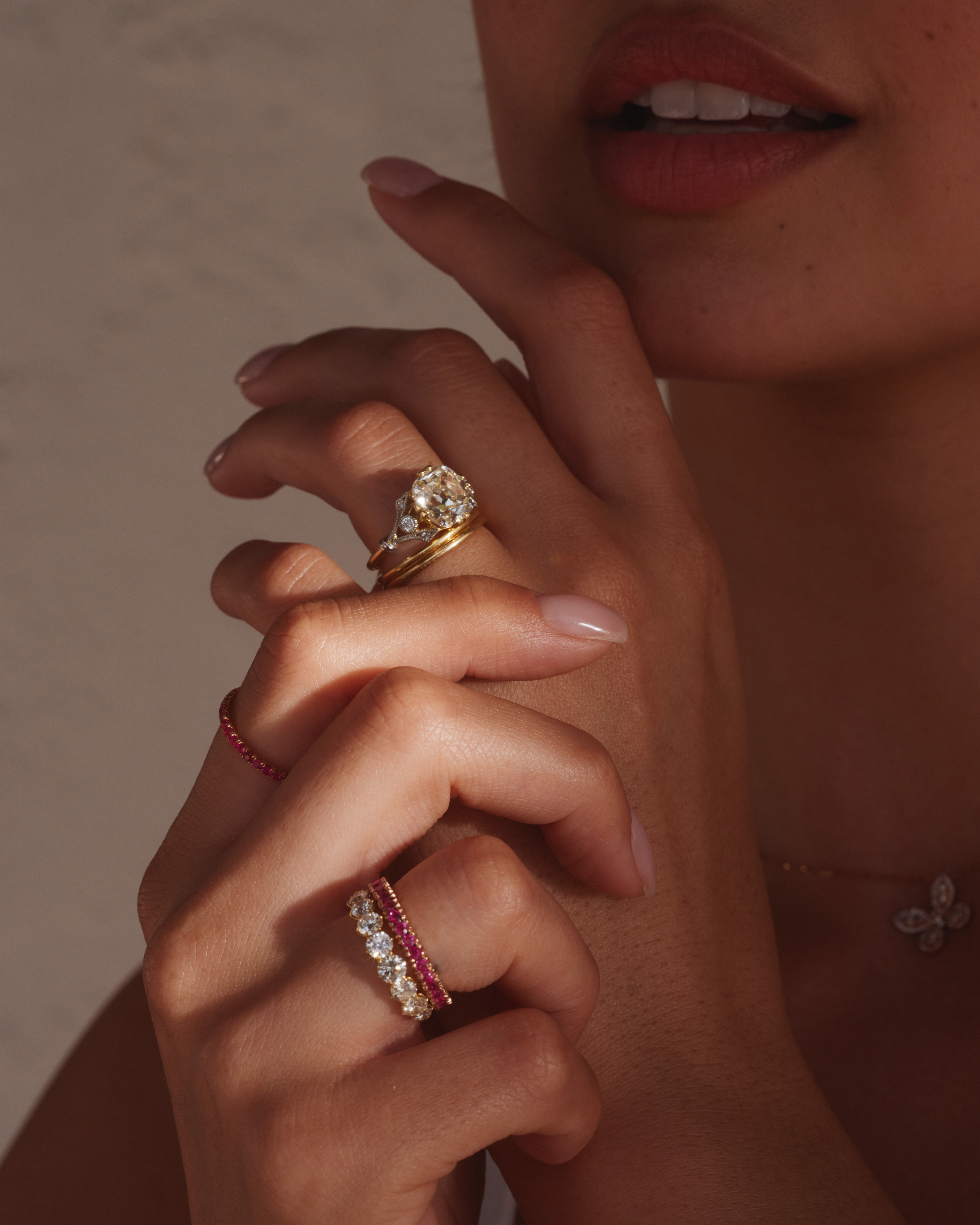 vintage engagement ring ophelia