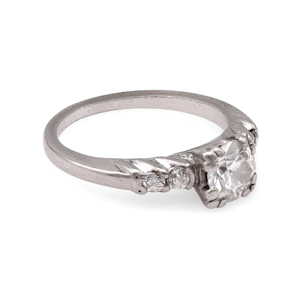 Late Art Deco Diamond Ring