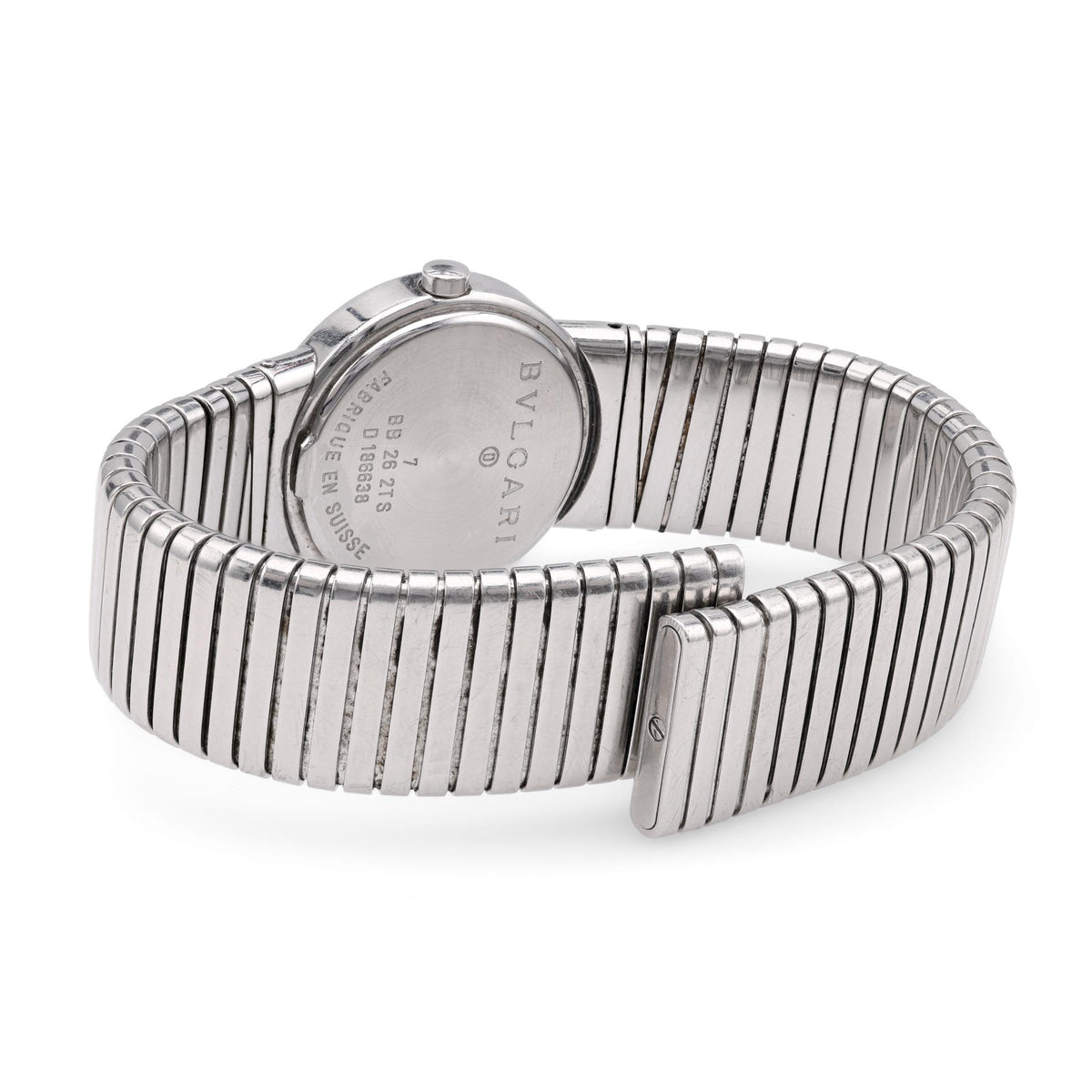 BVLGARI Tubogas Stainless Steel Watch