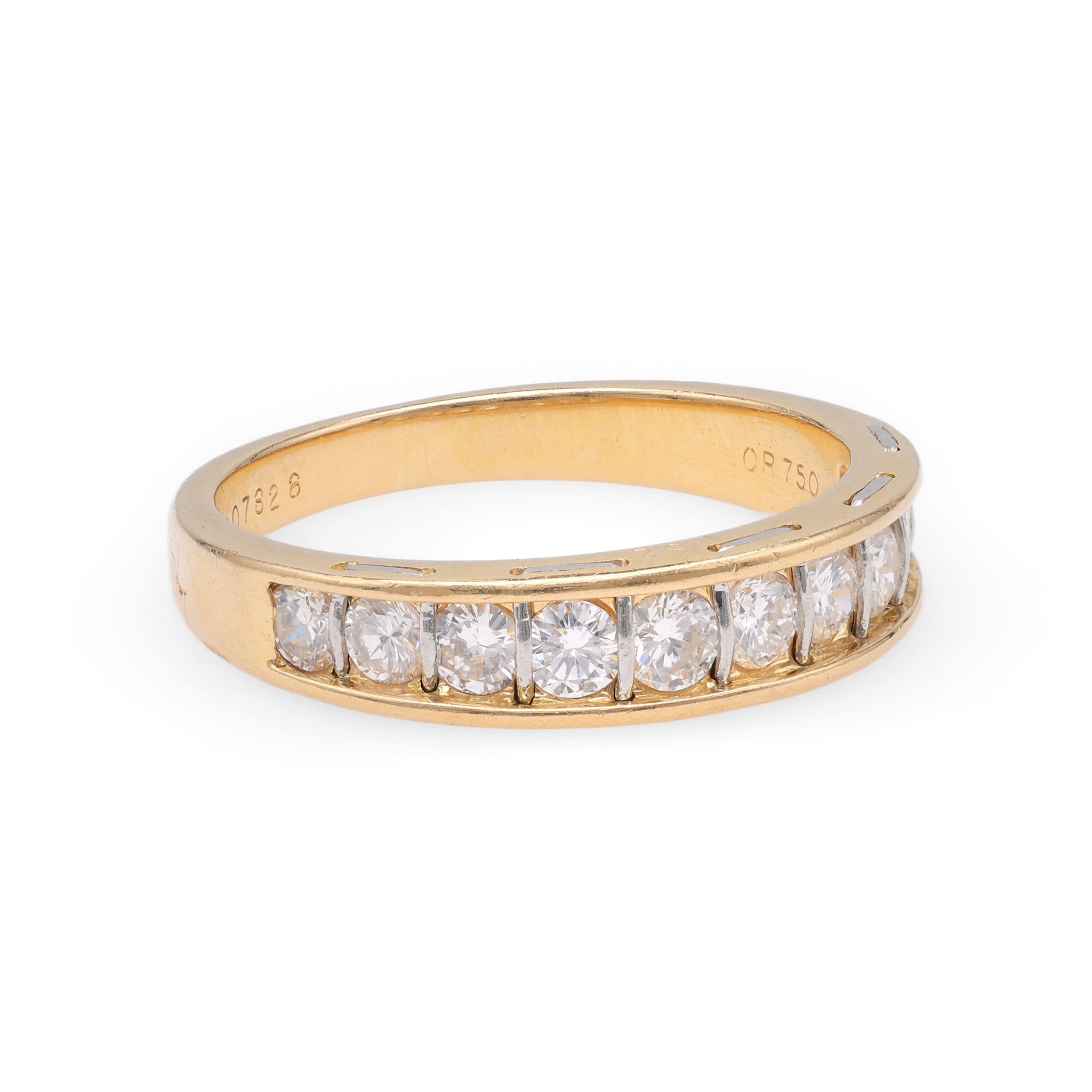 Cartier Diamond Yellow Gold Ring – Trumpet & Horn