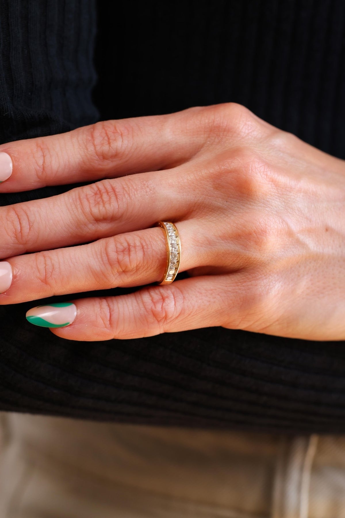 Cartier Diamond Yellow Gold Ring