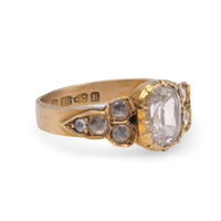 Victorian GIA 1.50 Carat Diamond Yellow Gold Engagement Ring