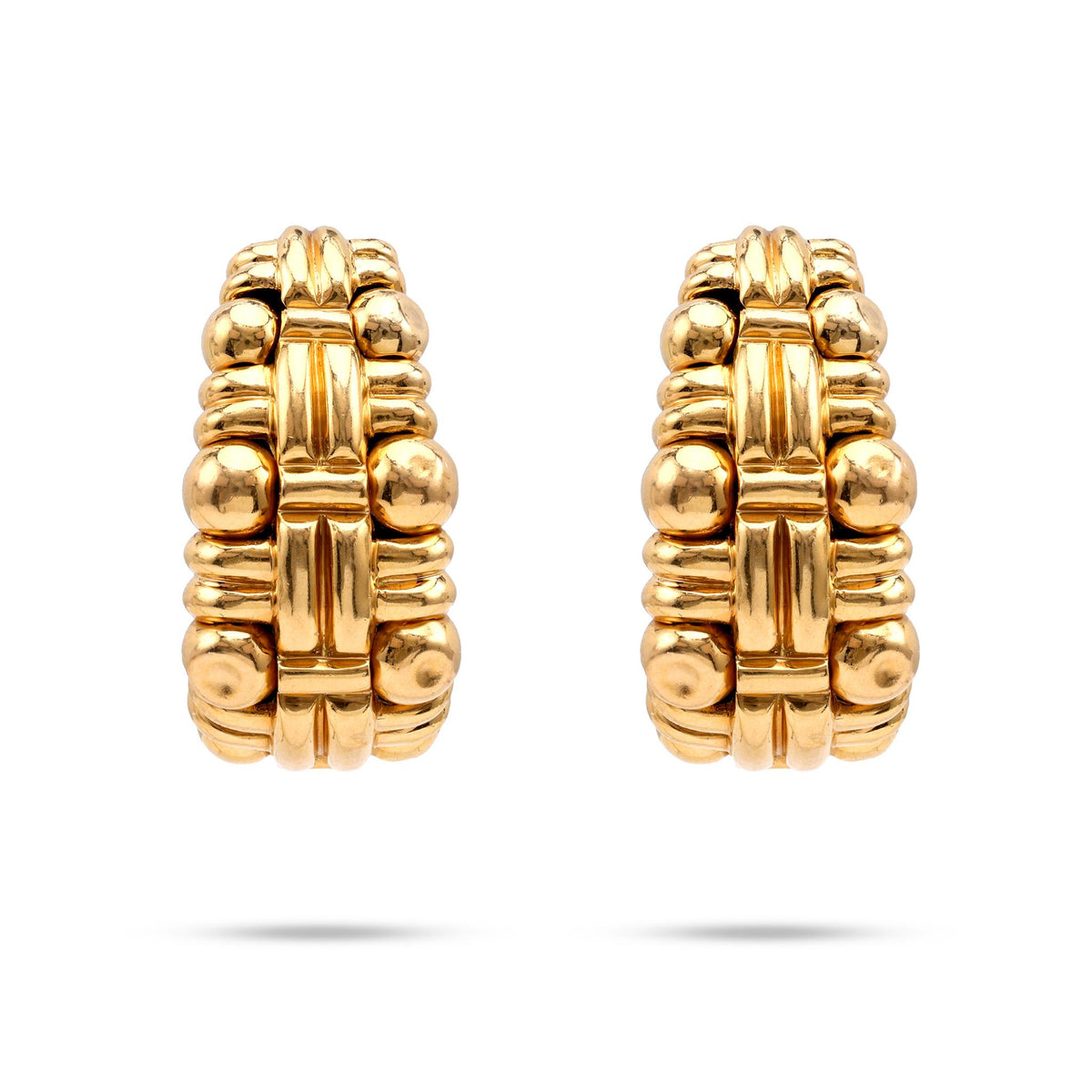 Boucheron 18K Yellow Gold Earrings