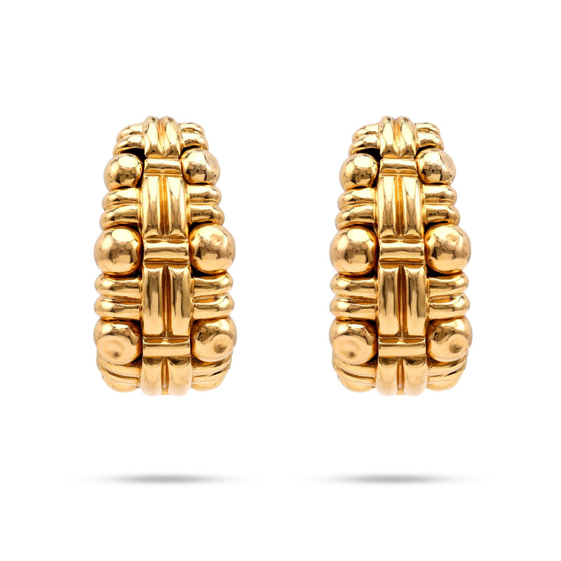 Boucheron 18K Yellow Gold Earrings