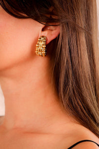 Boucheron 18K Yellow Gold Earrings