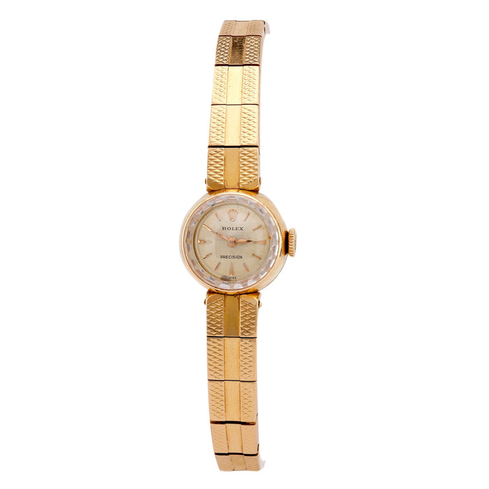 Rolex Vintage French 18K Yellow Gold Cocktail Watch