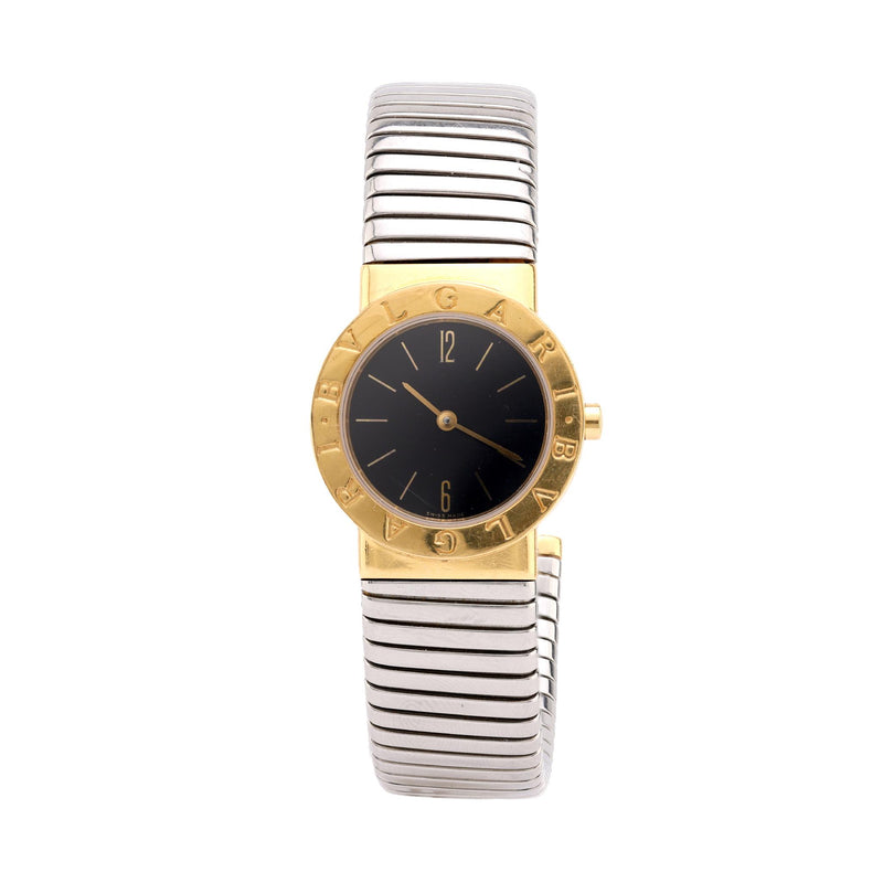 Bvlgari 18K Yellow Gold and Steel Tubogas Watch