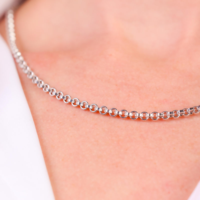 Chopard 18k white gold chain