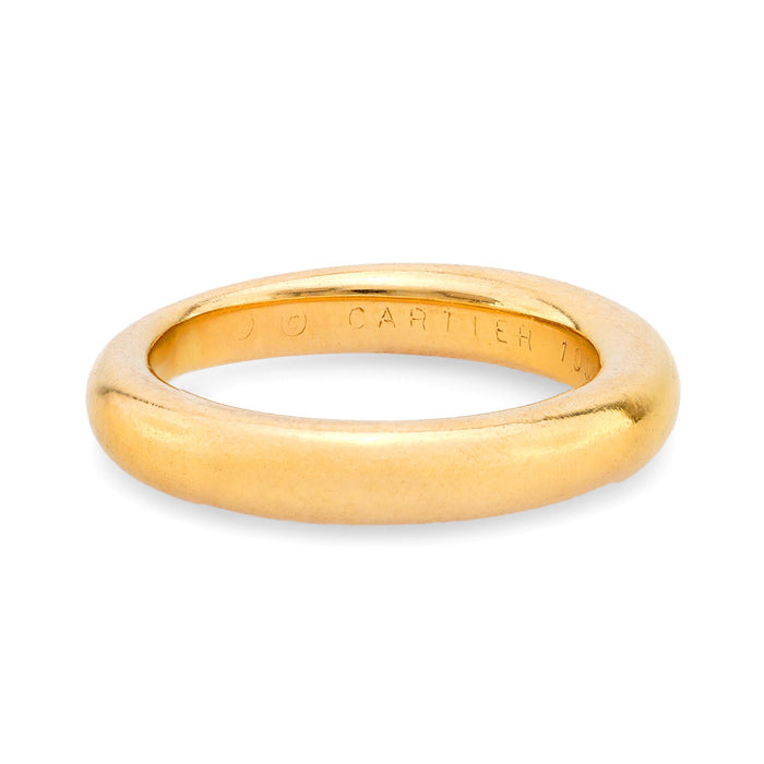 Cartier 18k yellow gold wedding band