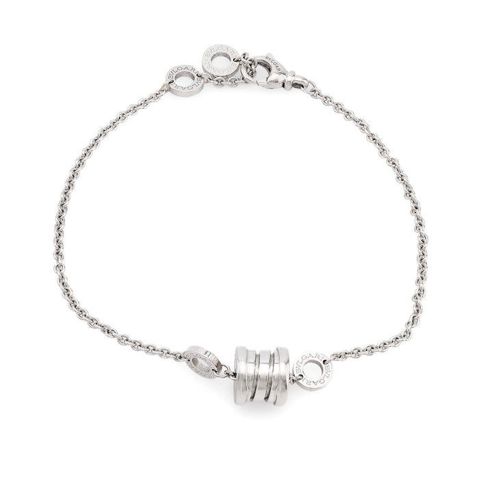 Bvlgari 18k white gold B.zero1 bracelet