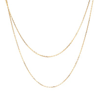 Van Cleef & Arpels French 18k yellow gold chain necklace