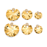 Jar Paris aluminum "Lily Pad" set of earrings