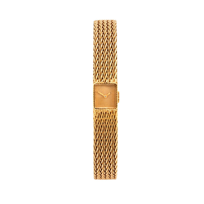 Boucheron Paris 18k yellow gold watch