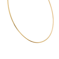 Vintage 18k yellow gold wire choker