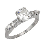 Art Deco GIA 1.10 carat old mine cut diamond platinum engagement ring